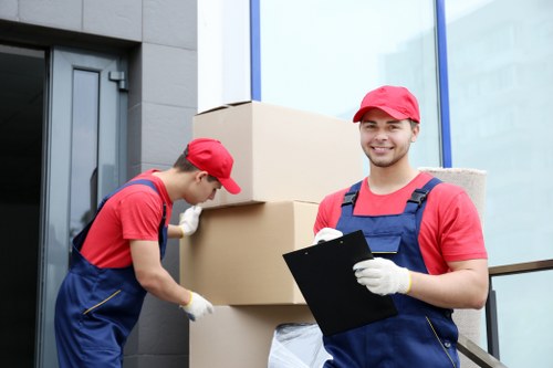 Careful furniture delivery and placement at a Haringey home