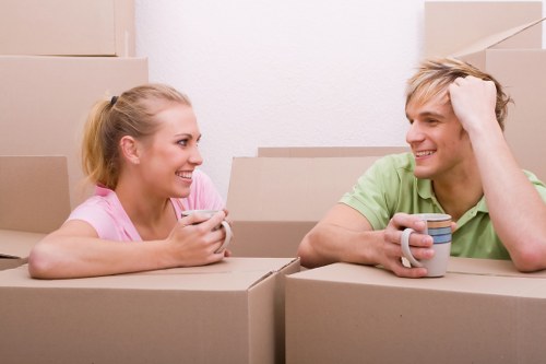 Mover handling furniture safely during a Haringey relocation