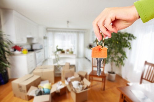 Careful handling of fragile items during Haringey removals