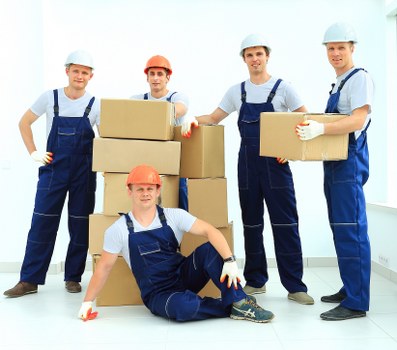 Packed moving boxes ready for a Haringey relocation