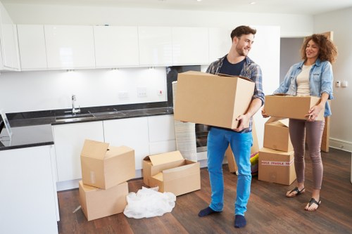 Professional van loading support for a Haringey relocation