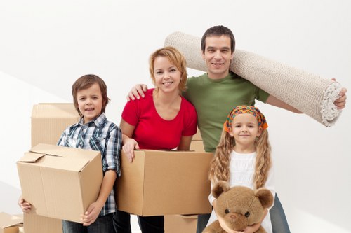Commercial moving van for offices in Haringey