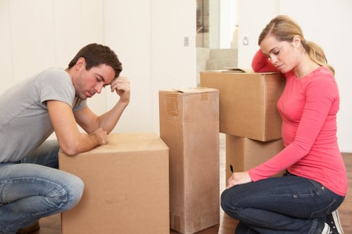 Professional furniture removal team loading items in Haringey