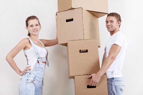 Reusable furniture and donated items prepared for charity partnership reuse